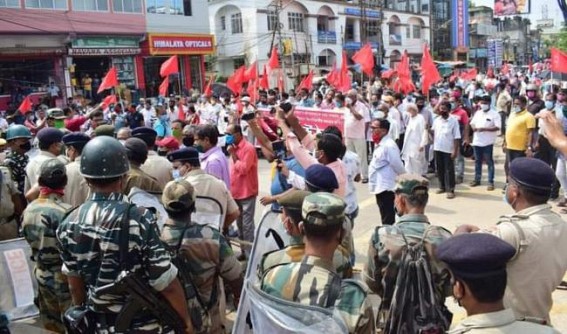 Hathras Rape Incident : Tripura CPI-M targets UP Govt, says ‘forcible’ cremation of victim ‘denial of justice’ Hathras Rape Incident : Tripura CPI-M targets UP Govt, says ‘forcible’ cremation of victim ‘denial of justice’